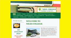 Desktop Screenshot of nilescollegellc.com