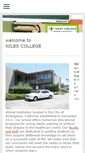 Mobile Screenshot of nilescollegellc.com